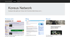 Desktop Screenshot of koreus.net
